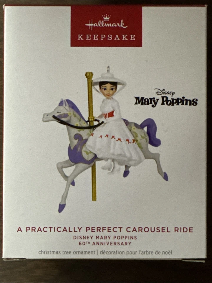2024 Hallmark Keepsake Ornament- Practically Perfect Carousel Ride-Mary Poppins - Image 1 of 1