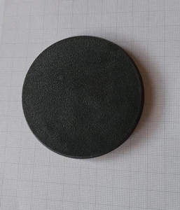 1x 80mm Base Rund für Tabletop Miniaturen Games Workshop Modellbau AoS Warhammer - Bild 1 von 1