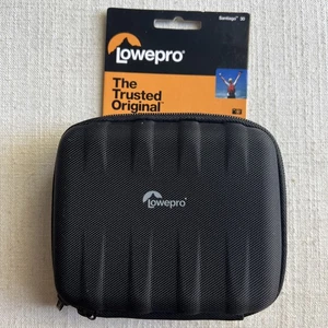LOWEPRO SANTIAGO 30 CAMERA ELECTRONICS POUCH HARD SHELL WITH SHOULDER STRAP - Picture 1 of 4