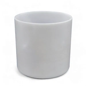 Crystal Tones 7" Palladium Quartz Crystal Singing Bowl (G#4+30) - Picture 1 of 4