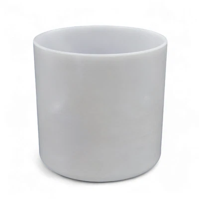 Crystal Tones 7" Palladium Quartz Crystal Singing Bowl (G#4+30) - Image 1 of 4