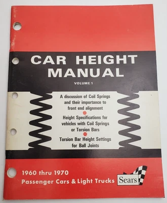 Coches y camiones ligeros Sears 1960-1970 altura manual volumen 1 pasajeros 1973 Foto 1 de 4
