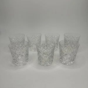 7er Set Waterford Kinsale 3 5/8" Old Fashioned Rocks Gläser - TOP - Bild 1 von 7