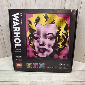 LEGO Art Andy Warhol's Marilyn Monroe Lego Set 31197 komplett neu geöffneter Karton - Bild 1 von 7