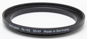 Heliopan Filter Adapter Adapter Ring No. 192 49 Mm To 55 Mm - Picture 1 of 1