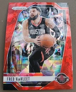 2024-25 Panini Prizm #170 Fred Van Vleet Prizm Red Ice SP - Bild 1 von 2