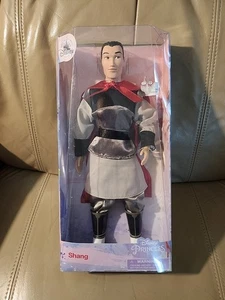 Nuevo Disney Store Clásico Princesa Príncipe Colección 12" Muñeca Mulan Li Shang - Imagen 1 de 6