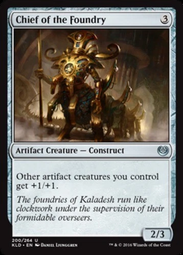 Chief of the Foundry - Foil - Kaladesh #200/264 MTG Magic The Gathering - Image 1 of 1