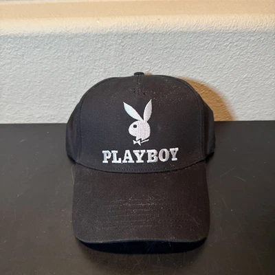 Playboy | Adjustable Rabbit Head Logo Black Hat - Image 1 of 4