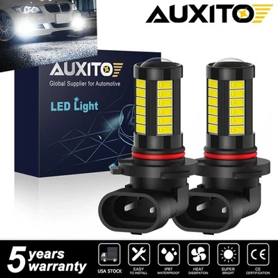 9006 LED Fog Lights 2000LM Xenon White for Lexus ES350 2007-2012 GS300 2005-2006 - Image 1 of 4