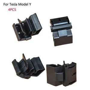 1472872-00-B Front Bumper Box Buckle Hood Trunk Clip Fastener Clamp 4x For Tesla - Picture 1 of 12