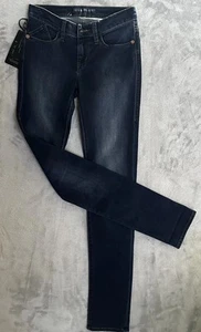 Rock & Republic Skinny Berlin Blue Bedazzled Jeans Gr. 2 M Slim Fit Low Rise - Bild 1 von 11