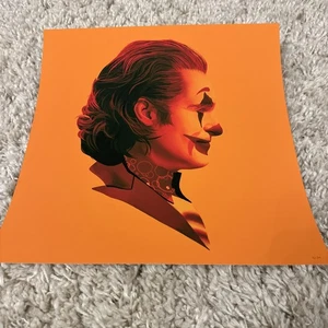 Joaquin Phoenix Joker Film Poster Druck Kunst 12x12 Mondo 4/135 - Bild 1 von 2