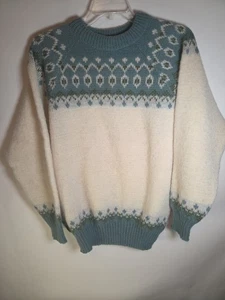 Suéter Norlander Fair Isle Talla 2XL/48 Pura Lana Nueva Noruega Nórdico De Colección - Imagen 1 de 12