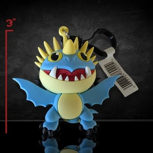 How to Train Your Dragon 3d Stormfly Deadly Nadder Hard PVC Schiuma Borsa Clip NUOVO - Foto 1 di 3