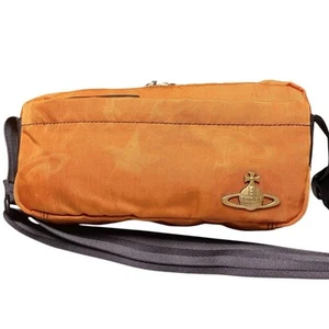 Vivienne Westwood Body Bag Orb Pattern Orange - Picture 1 of 10