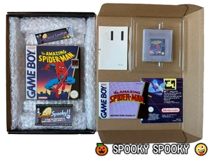 The Amazing Spider-Man Nintendo Game Boy - UK PAL VGC CIB with Reg - Tracked - Picture 1 of 17