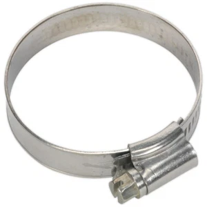 Sealey SHCSS1X Manguera Broche Acero Inoxidable Ø35-51mm Paquete De 10 - Picture 1 of 1
