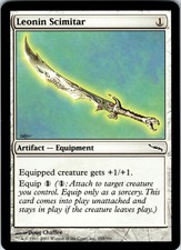Leonin Scimitar (x4) - Mirrodin MTG