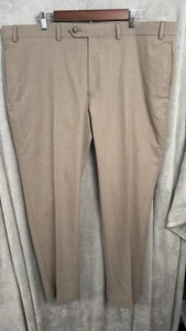 Lauren Ralph Lauren Casual Chino Pants Mens 42 Tan Polyester Zip Fly Classic Fit - Picture 1 of 5