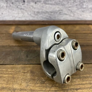 Vintage BMX Stem Old School BMX Silver 80s Neck 21.1 Brute Style Alloy Kalloy - Picture 1 of 14