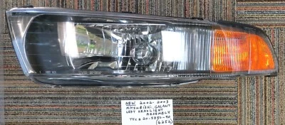NEW  2002-2003 Mitsubishi Galant Left Driver Side Headlight Assembly   TYC Brand - Image 1 of 4