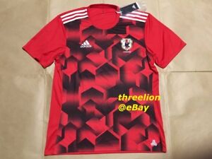 BNWT Adidas JAPAN NIPPON Red Tango Training Soccer Jersey Shirt Trikot BK3754