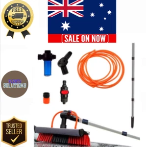 STARLYF Telescopic Hydrocleaner Telescopic Cleaning Broom Water Powered Soap ... - Picture 1 of 10