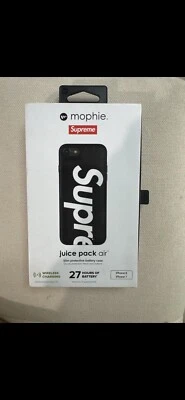 Capa bateria Supreme Mophie Juice Pack Air preta iphone7/8+ **NOVA EM FOLHA** - Imagem 1 de 2