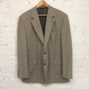 Brooks Brothers Loro Piana Wool Glen Plaid Blazer Gr. 46R - Bild 1 von 8