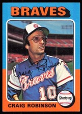 1975 Topps Craig Robinson Atlanta Braves #367
