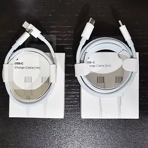 Cable de carga rápida doble USB C 60W PD tipo C sincronización de datos de carga cable USB 1m y 2m - Imagen 1 de 10