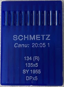 Schmetz Industrial Needles, SC20.05/140, pack of 10 Size 140/22, 135x5, 135x7, 1 - Bild 1 von 2