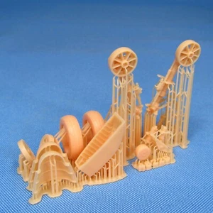 A-1 Skyraider, Landing Gears (stampato in 3D) 1:48 (per aeromodelli Tamiya Mo... - Foto 1 di 9