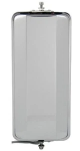 1PC Stainless Steel 7”x16” West Coast Mirror, Heated - Picture 1 of 1