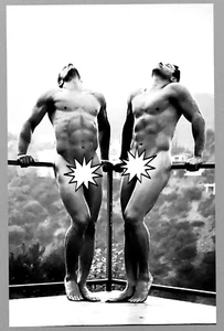 Gay Male Photograph Nude Male Hunks Muscle Beefcake Boys Gay Male Art Gay Decor - Picture 1 of 1