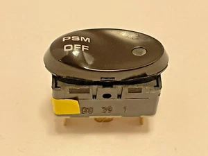 PORSCHE 911 996 PSM On/Off Switch 996.613.145.00 A02; 99661314500, Black - Bild 1 von 4