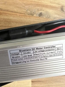 Controlador de motor sin escobillas JH4AJ6225DZQMCY DC48V 21A Ebike - Imagen 1 de 1