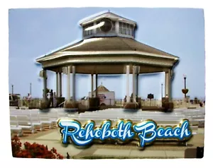 Rehoboth Beach Delaware Highlight Fridge Magnet - Picture 1 of 1