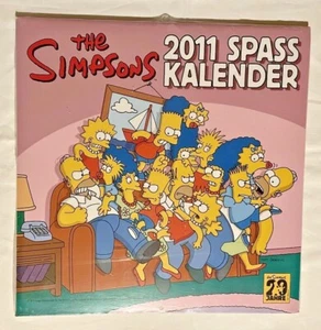 THE SIMPSONS 2011 SPASS KALENDER - 20 Jahre Simpsons - Deutsche Ausgabe - Bild 1 von 8