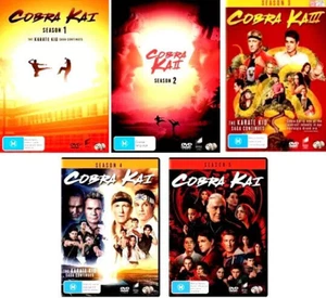 Cobra Kai: The Complete Series | Season 1-5 (DVD, 10-Disc set) NEW & SEALED - Picture 1 of 1