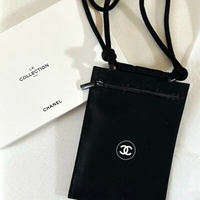 NEW 2024 Chanel La Collection Passport Holder Smartphone Case Shoulder Mini Bag