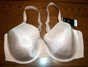 NWT WACOAL 38DDD FRONT CLOSE U/W BACK SMOOTHING V-BACK SEAMLESS BEIGE BRA~853403 - Picture 1 of 11