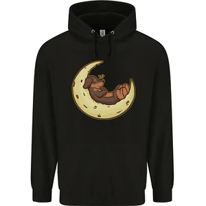 Dachshund Dog Moon Childrens Kids Hoodie - Picture 1 of 10