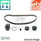 WATER PUMP & TIMING BELT SET FOR VW ASY 1.9L 4cyl POLO SKODA ASY 1.9L 4cyl SEAT