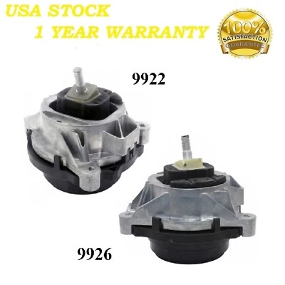 2 PIEZAS MONTAJE MOTOR DELANTERO IZQUIERDO Y DERECHO APTO BMW 228i 2014-2016, 220I 2.0L Foto 1 de 4