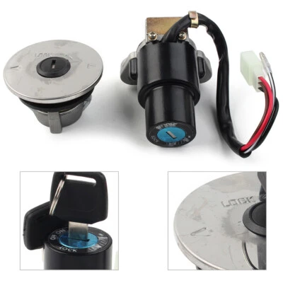 Ignition Switch Gas Cap Key Set For Yamaha FZR250 FZR400 FZR600 1989-1993 Foto 1 de 4