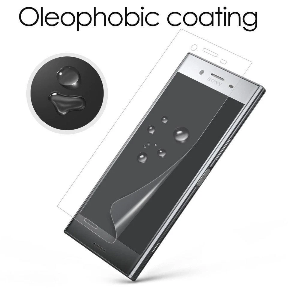 For Sony Xperia XA3 New Genuine Pack Of 2 Clear Thin Screen Guard Protector - Image 1 of 1