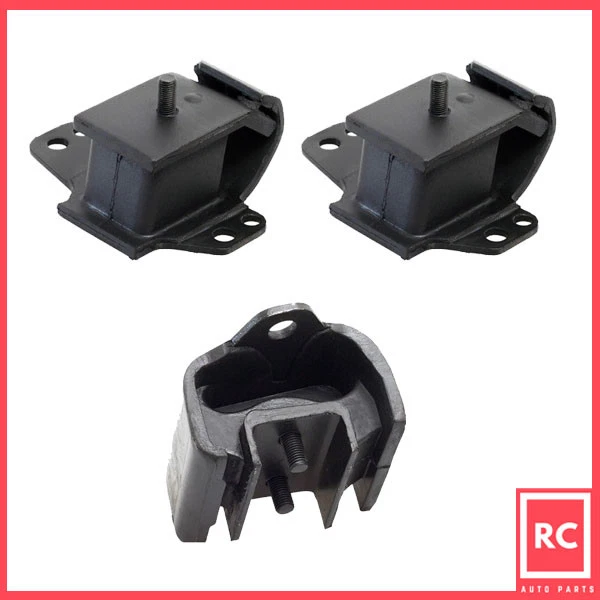 Juego de 3 piezas de montaje de motor y transmisión para Nissan D21 1986-1994 2,4 L 2x2 transmisión manual Foto 1 de 3