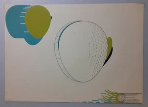 Bruno Conte - Serigrafia 70 x 50 - Ottimo - [ Simoni Arte ] - Bild 1 von 5